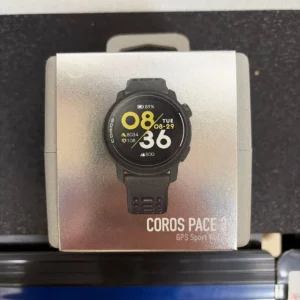 Dây đeo silicon màu đen coros pace 3