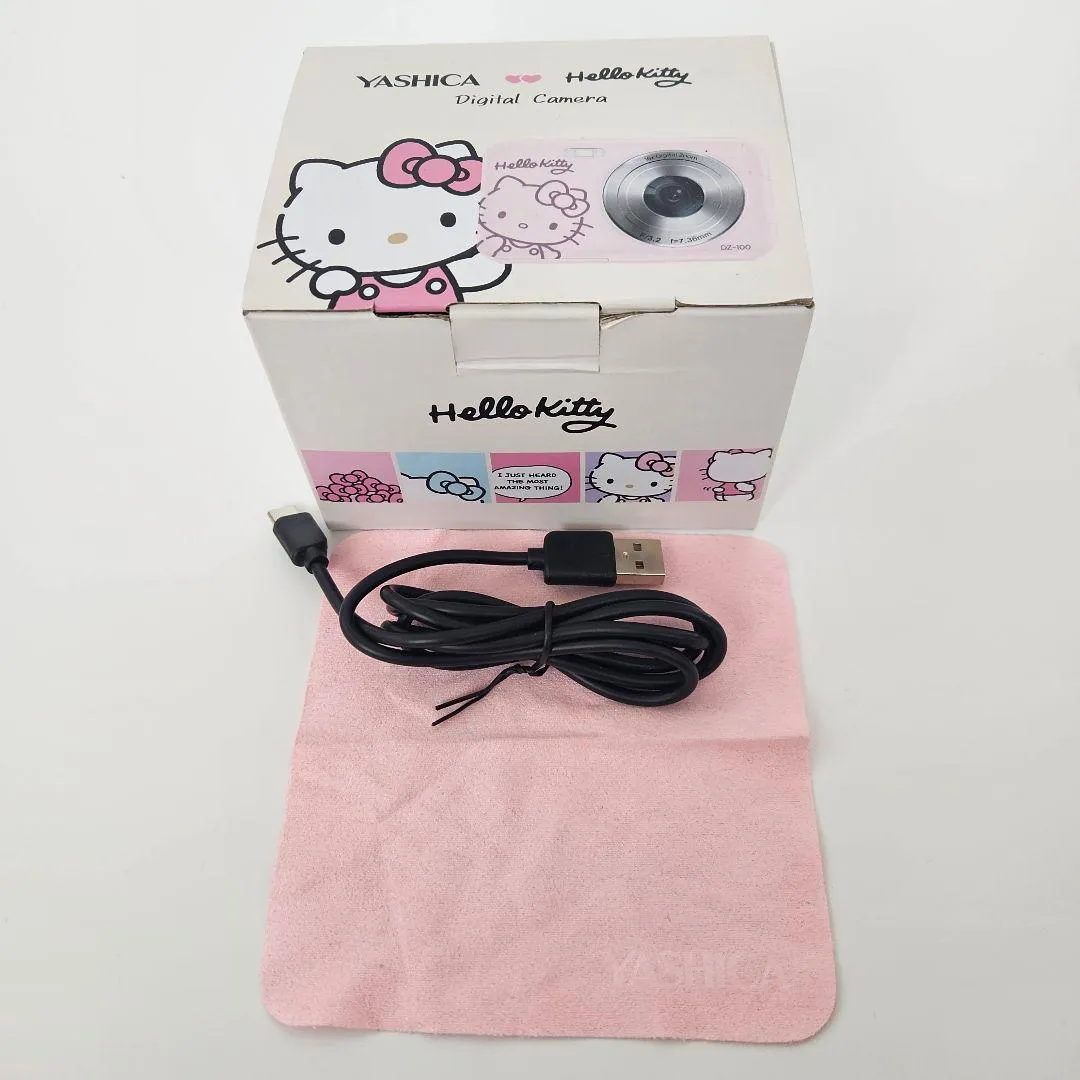 Tình trạng tốt máy ảnh kỹ thuật số yashica hello kitty dz-100 - Ảnh 15