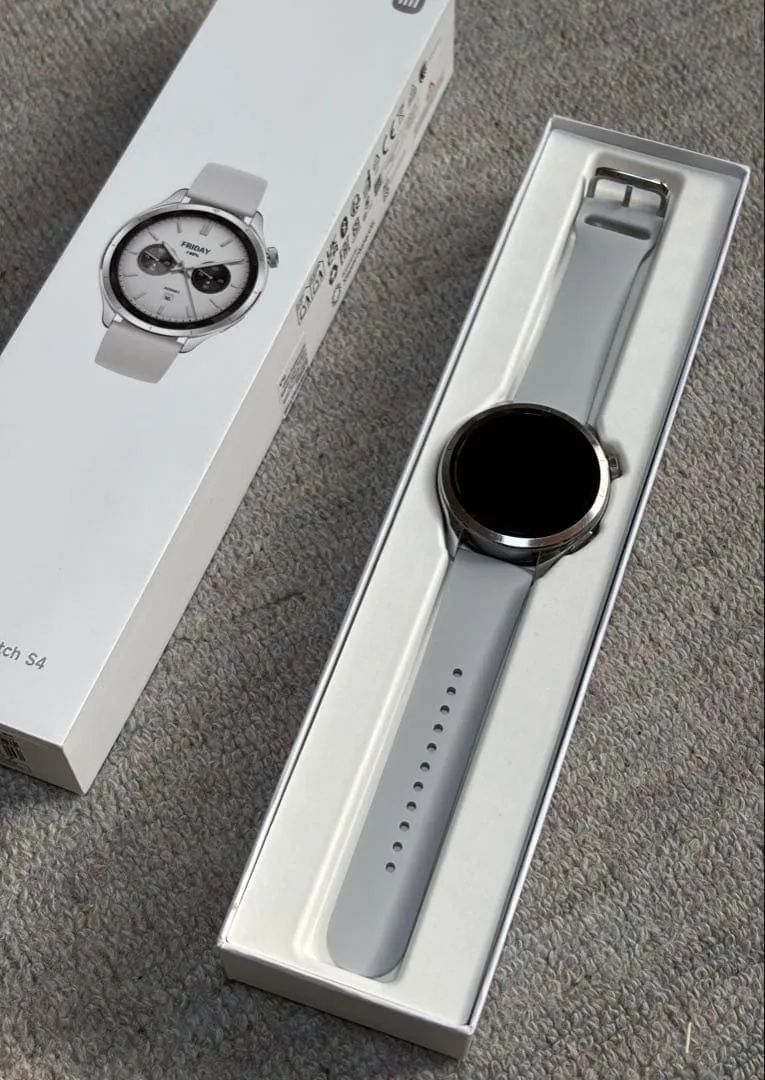 Đồng hồ xiaomi s4 màu trắng đã qua sử dụng tình trạng tốt - Ảnh 2