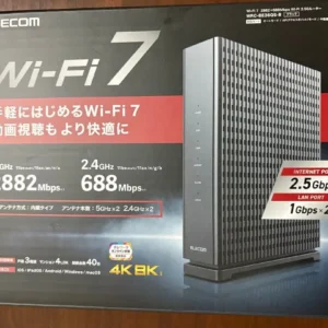 Thiết bị chính bộ định tuyến elecom wi-fi 7 wrc-be36qs-b
