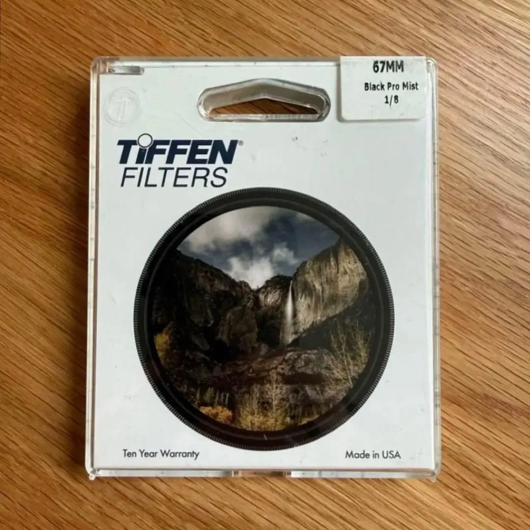 Tình trạng tốt tiffen 67mm black pro mist 1/8 bộ lọc