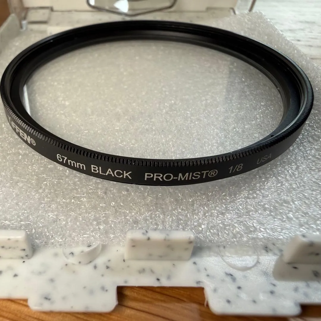 Tình trạng tốt tiffen 67mm black pro mist 1/8 bộ lọc - Ảnh 3