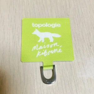 Maison kitsune ✖️ topology dây đeo paracord màu xanh lá cây có đính kèm - Ảnh 9