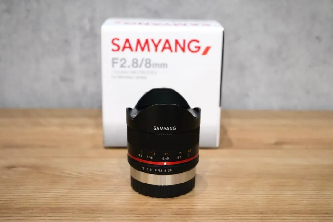 Ống kính mắt cá x-mount samyang 8 mm f2.8 umc mắt cá ii