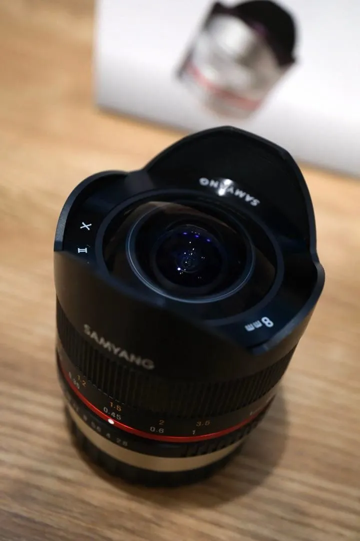 Ống kính mắt cá x-mount samyang 8 mm f2.8 umc mắt cá ii - Ảnh 2
