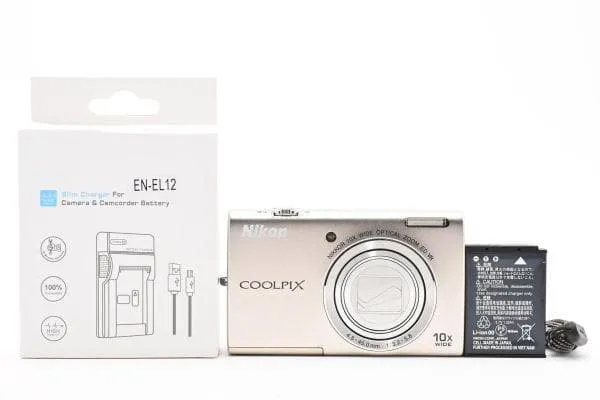 ■tình trạng tốt ■nikon coolpix s6200 bạc bạch kim