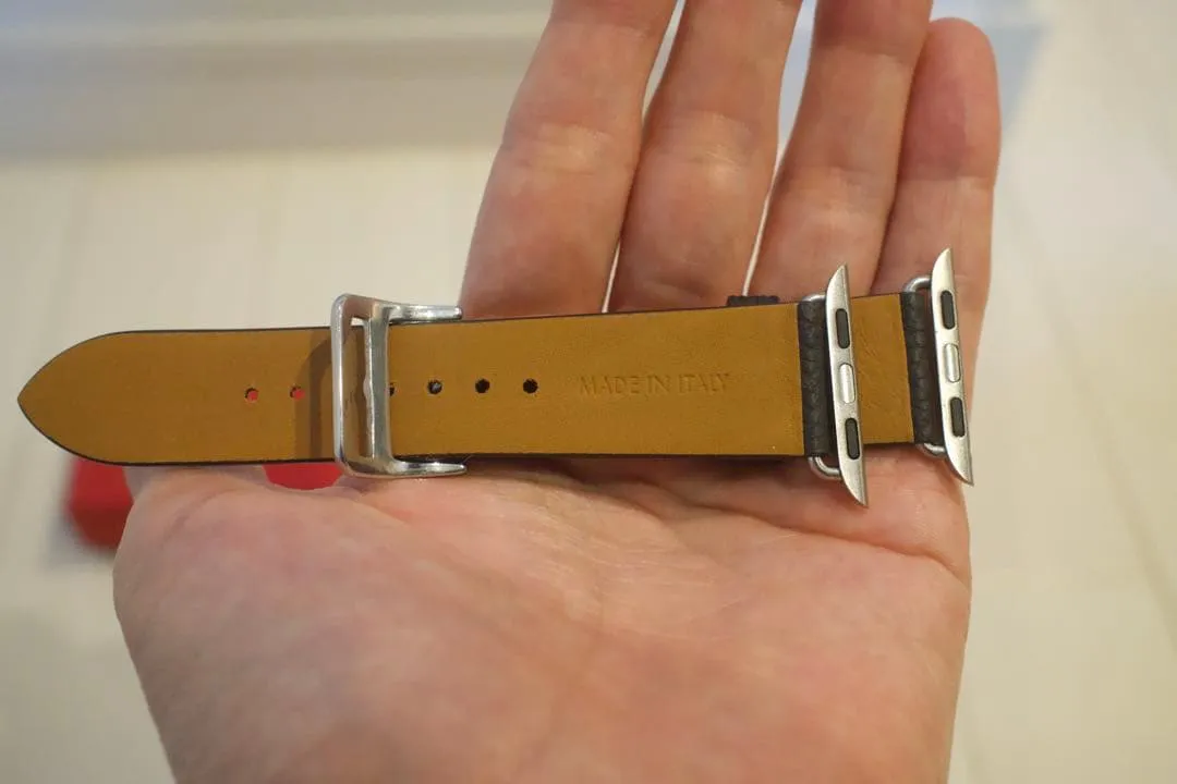 Bonaventura dây da apple watch màu đen - Ảnh 2