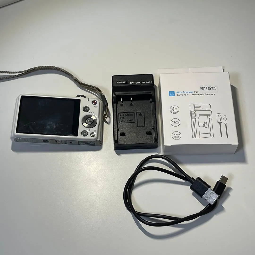 Đã xác nhận hoạt động của máy ảnh kỹ thuật số casio exilim màu trắng - Ảnh 3