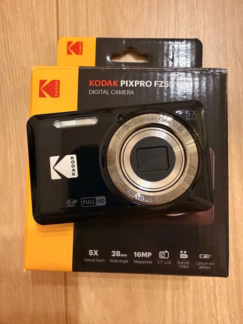 Máy ảnh kỹ thuật số nhỏ gọn kodak fz55 - Ảnh 2