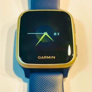 Garmin venusq music navy/lightgold có bộ sạc