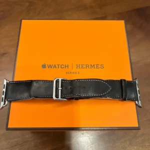 [chính hãng] apple watch hermes dây da 42mm khóa