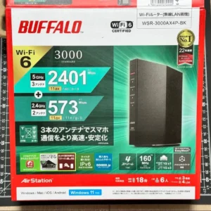 Mới buffalo wsr3000ax4p/dbk