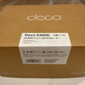 Bộ 2 bộ định tuyến wi-fi 6 mesh deco x3000 tp-link deco x3000