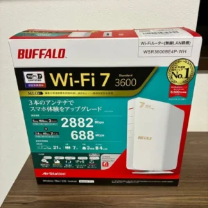[mới] bộ định tuyến wi-fi 7 buffalo wsr3600be4p-wh