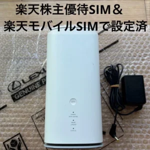 ⭐️tốc độ wi-fi home 5g l13 đã cài sẵn sim rakuten mobile!