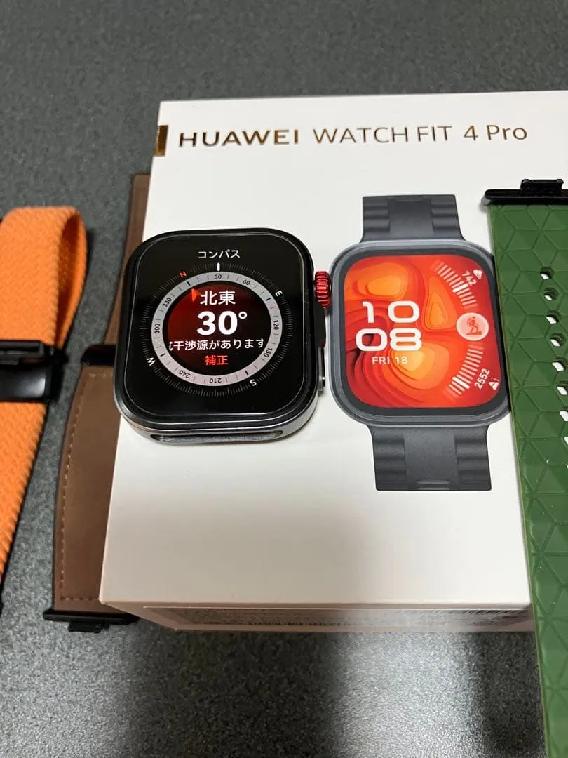 Thân máy huawei watch fit 4 pro kèm 4 dây đeo thay thế - Ảnh 2