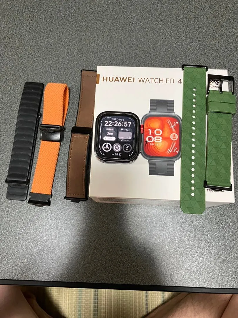 Thân máy huawei watch fit 4 pro kèm 4 dây đeo thay thế - Ảnh 5