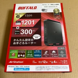 Chưa sử dụng buffalo wsr1500ax2l/bộ định tuyến d wifi6