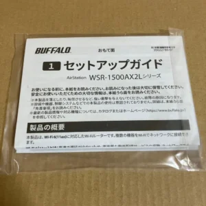 Chưa sử dụng buffalo wsr1500ax2l/bộ định tuyến d wifi6 - Ảnh 15