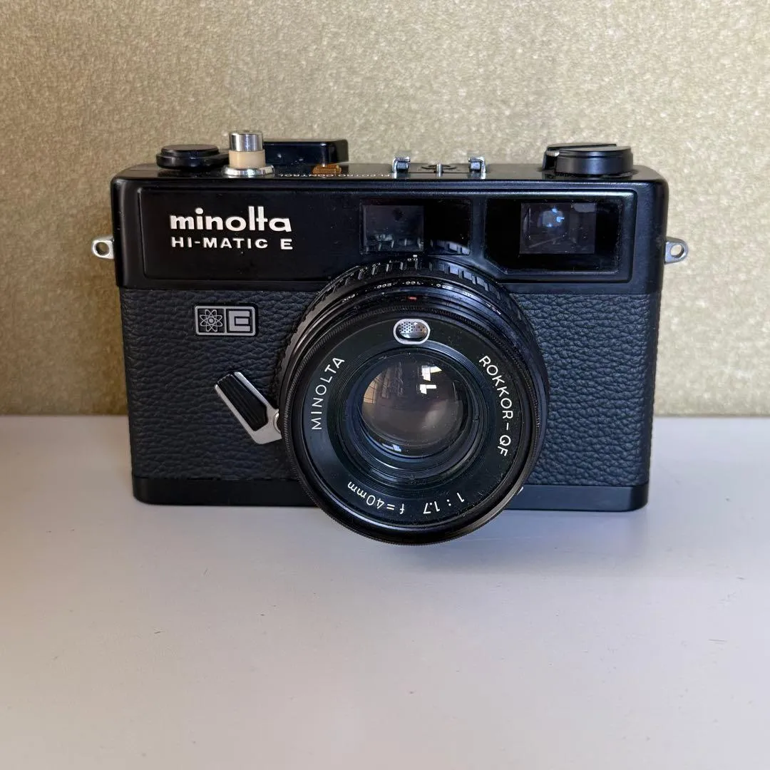 Bảo quản tại nhà vỏ máy ảnh phim minolta hi-matic e được giao nguyên trạng