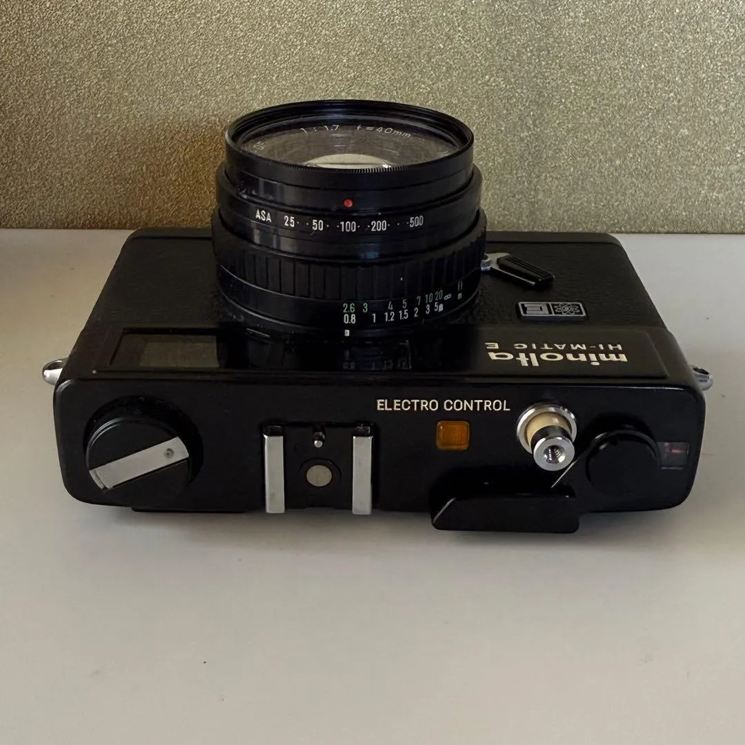 Bảo quản tại nhà vỏ máy ảnh phim minolta hi-matic e được giao nguyên trạng - Ảnh 2