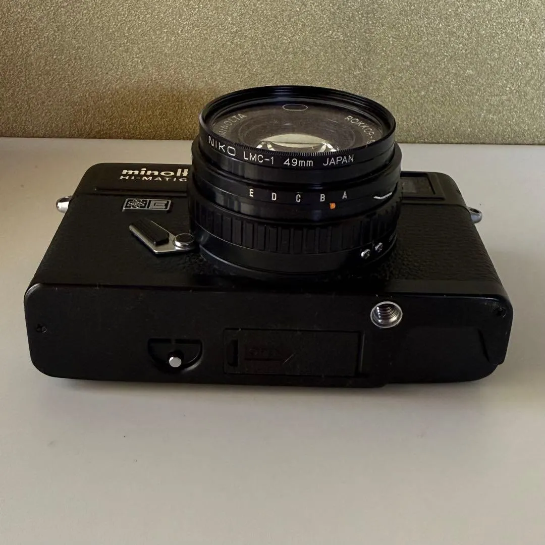 Bảo quản tại nhà vỏ máy ảnh phim minolta hi-matic e được giao nguyên trạng - Ảnh 3