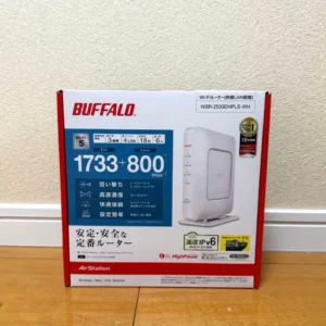 [hàng chưa sử dụng] router lan không dây buffalo wsr-2533dhpls-w