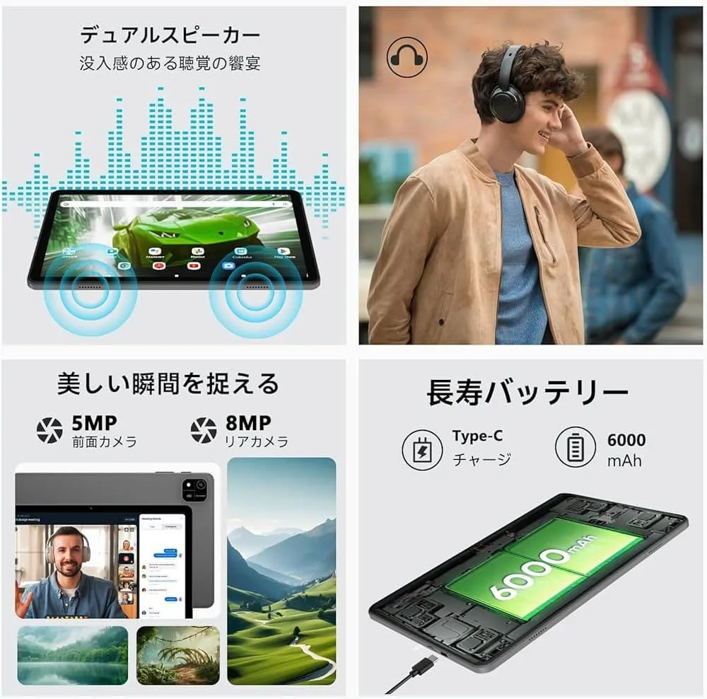 Máy tính bảng android 16 10,1 inch 64gb+24gb - Ảnh 6