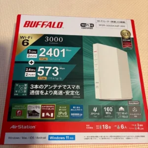 Bộ định tuyến mạng lan không dây buffalo wi-fi6 wrc-3000ax4p