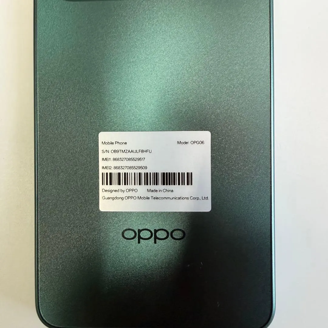 Thân chính màu xanh lá cây của oppo a5 5g