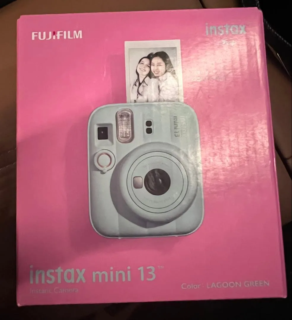 Instax instax mini 13 thân chính màu xanh lá cây instax