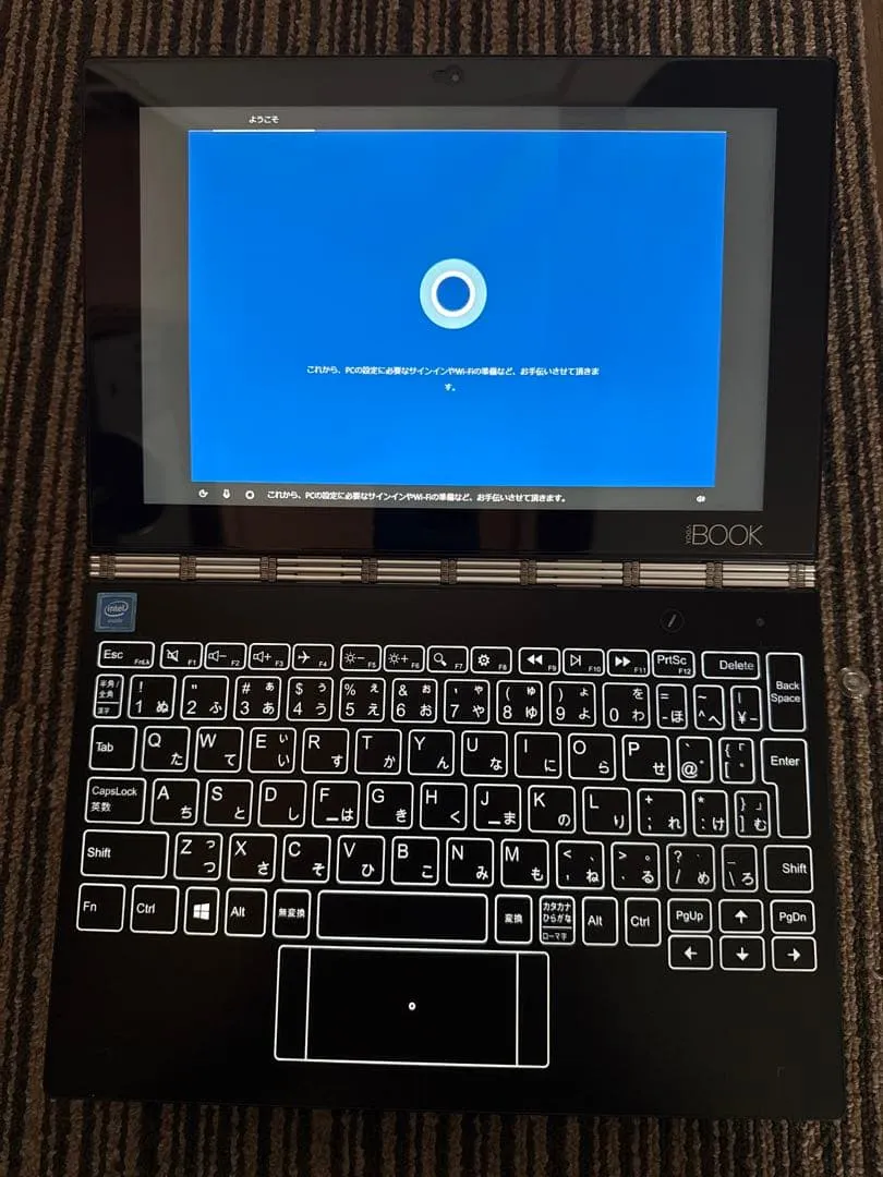 Lenovo yoga book mẫu windows