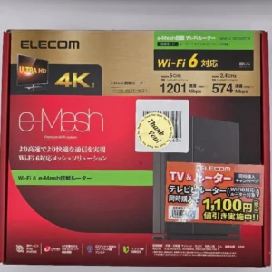 Thân bộ định tuyến elecom wi-fi 6 wmc-x1800gst-b