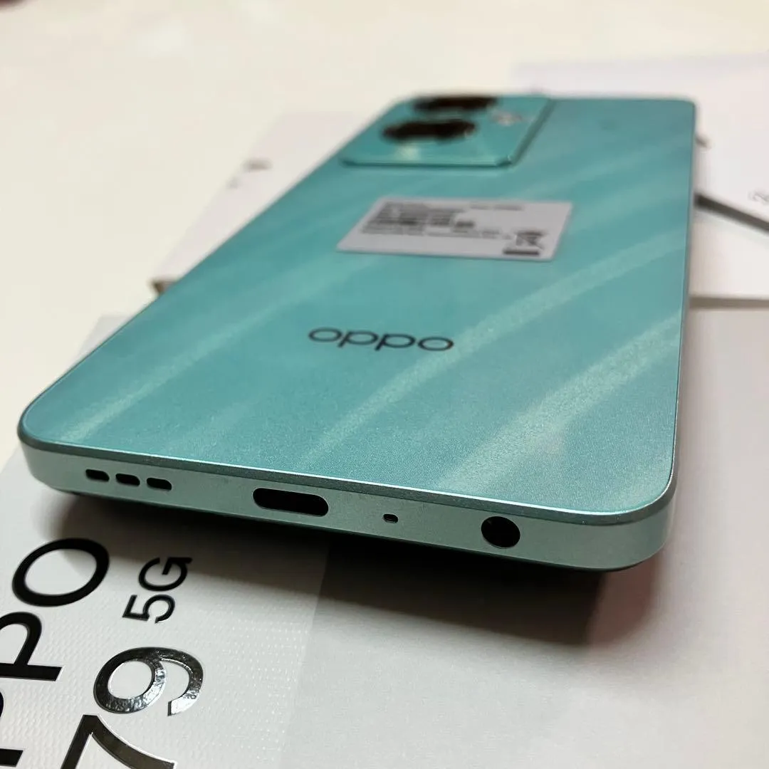 Oppo a79 5g thân màu xanh lá cây - Ảnh 15