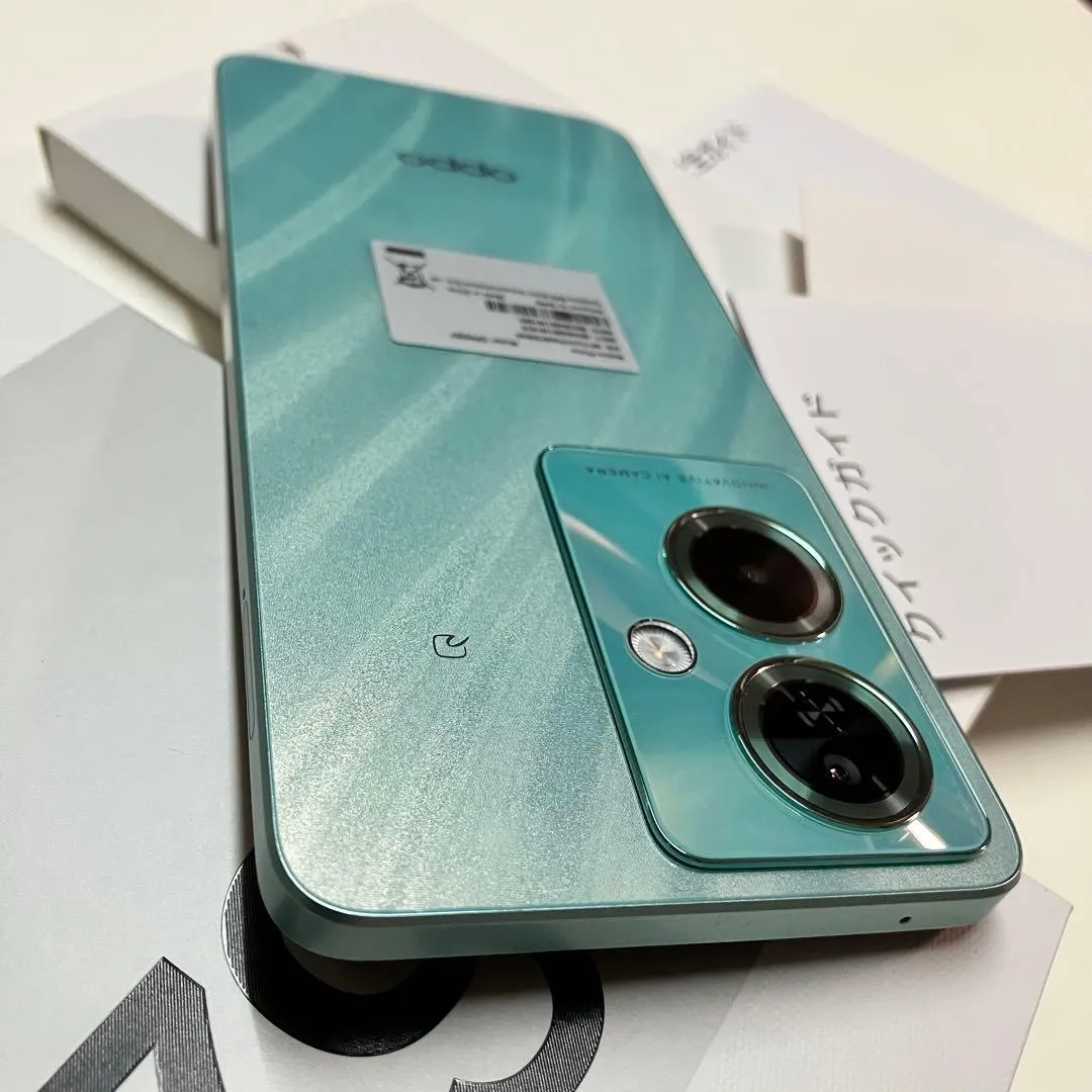 Oppo a79 5g thân màu xanh lá cây - Ảnh 16