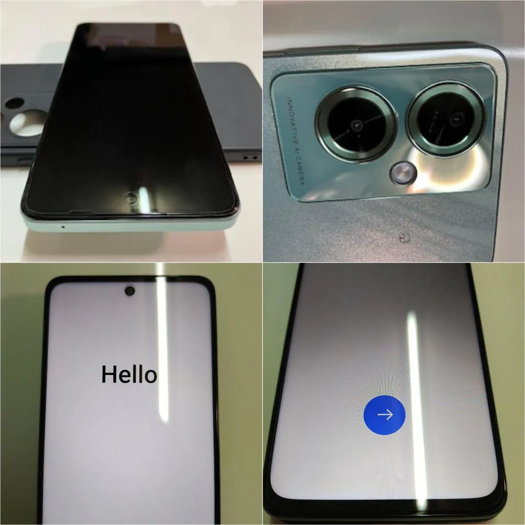Oppo a79 5g thân màu xanh lá cây - Ảnh 3