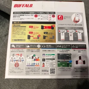 Bộ định tuyến buffalo 3600 tương thích wi-fi7