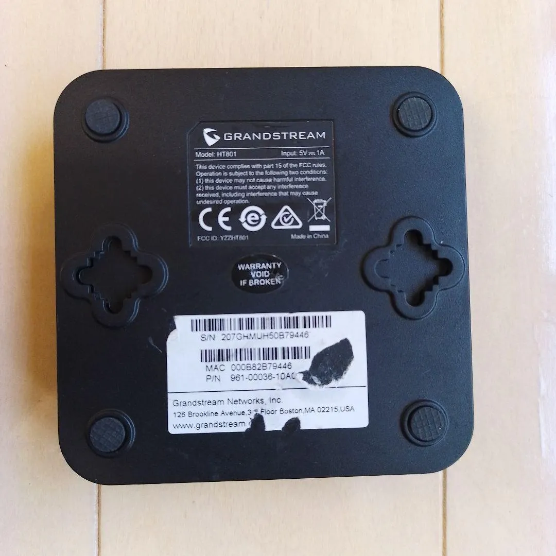 Bộ chuyển đổi điện thoại analog grandstream ht801 - Ảnh 2