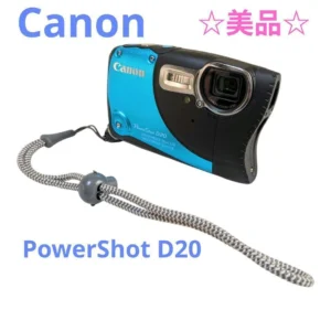 ☆hàng cực đẹp☆máy ảnh kỹ thuật số chống nước canon powershot d20 màu xanh