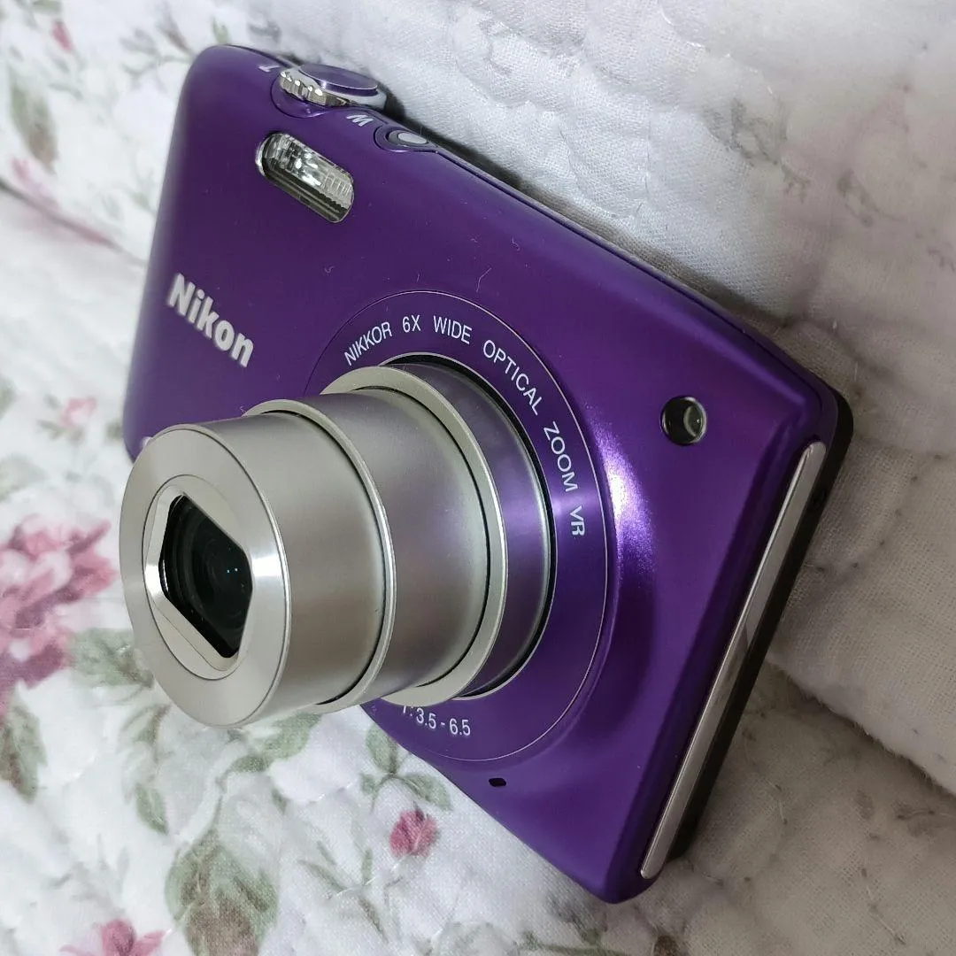Máy ảnh kỹ thuật số nikon coolpix purple s3300 hoạt động rất tốt đã được xác nhận