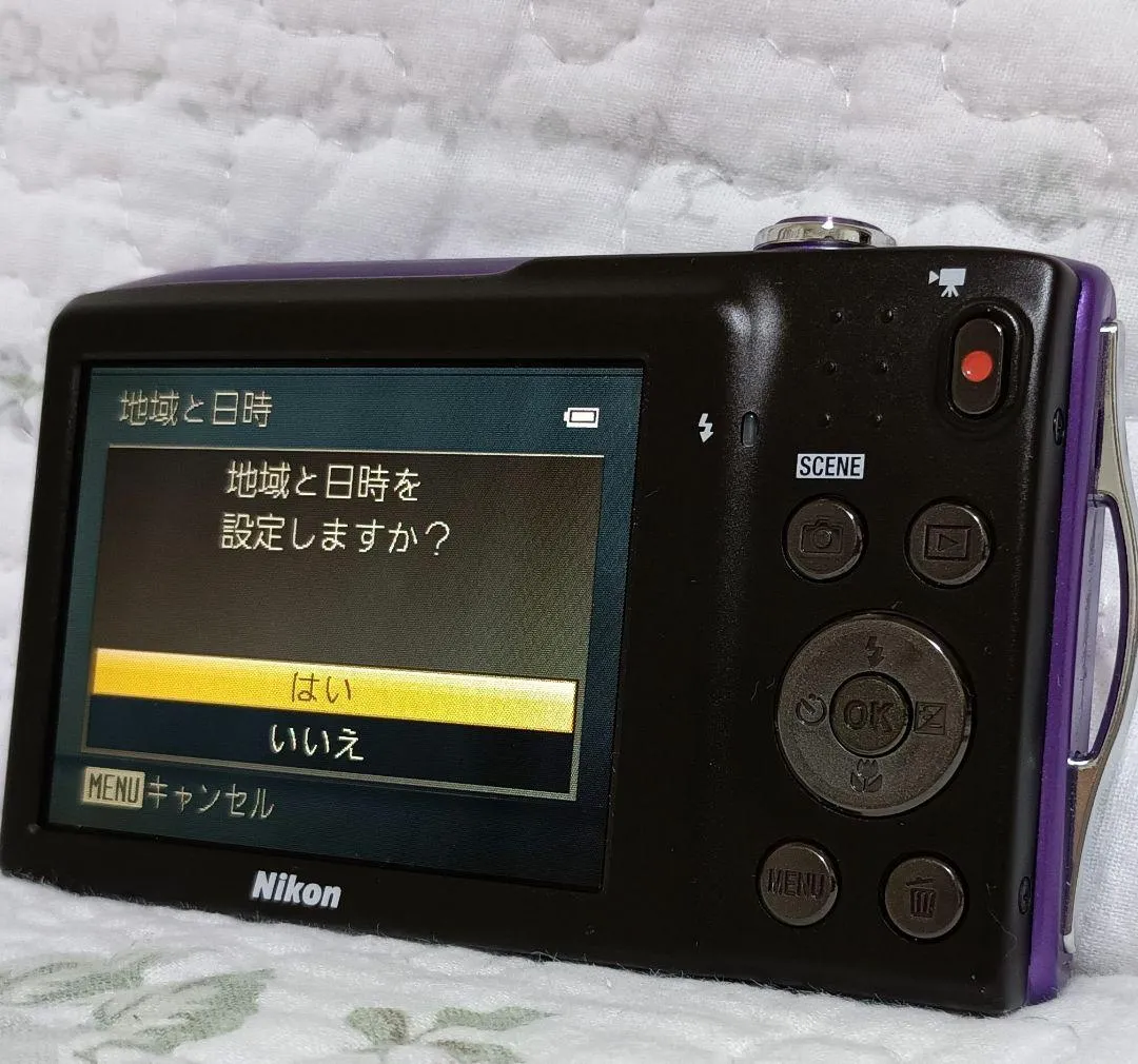Máy ảnh kỹ thuật số nikon coolpix purple s3300 hoạt động rất tốt đã được xác nhận - Ảnh 3