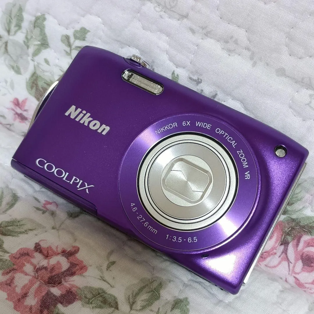 Máy ảnh kỹ thuật số nikon coolpix purple s3300 hoạt động rất tốt đã được xác nhận - Ảnh 4