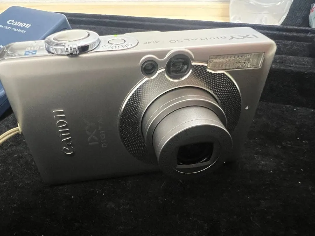 Bộ phận chính canon ixy digital 50, thiếu hướng dẫn sử dụng, xác nhận có điện, rác - Ảnh 2