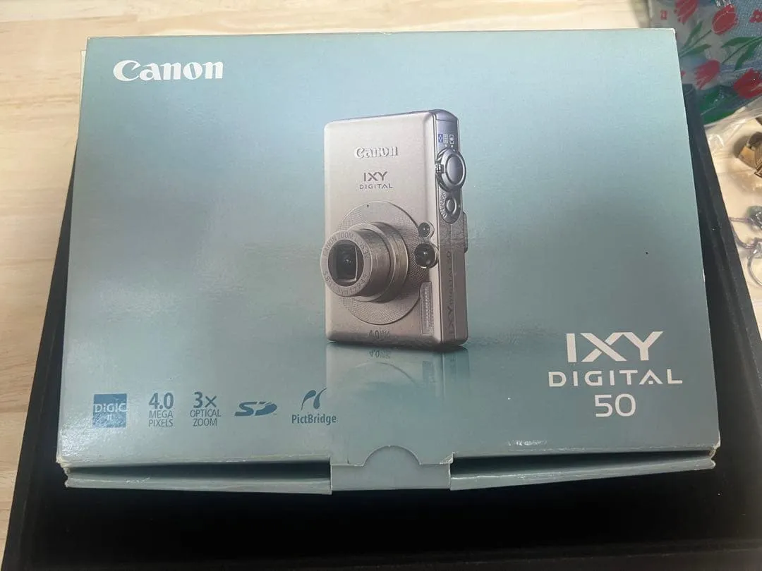 Bộ phận chính canon ixy digital 50, thiếu hướng dẫn sử dụng, xác nhận có điện, rác - Ảnh 3