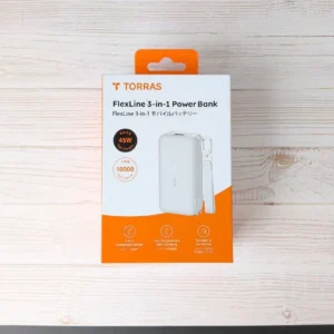 [hầu như chưa sử dụng] torras flexline 3in1 10000mah