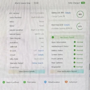 Ipad thế hệ thứ 6 a1893 wi-fi space grey 32gb tình trạng siêu tốt #1 - Ảnh 13