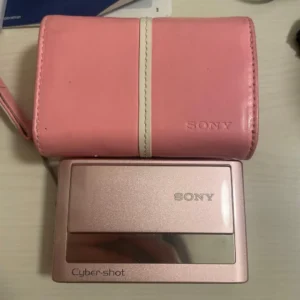 Xác nhận hoạt động của máy ảnh kỹ thuật số nhỏ gọn màu hồng sony cybershot dsc-t20 - Ảnh 2