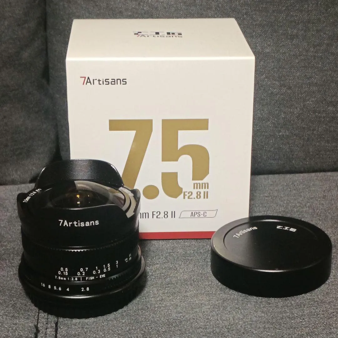 7 nghệ nhân 7,5mm f2.8 ii ống kính mắt cá rf mount