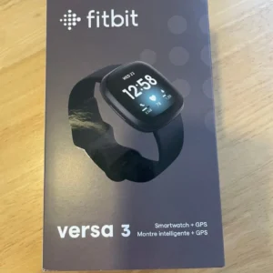 Fitbit vers 3 có hộp (có đai thay thế) màu đen