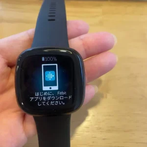 Fitbit vers 3 có hộp (có đai thay thế) màu đen - Ảnh 4